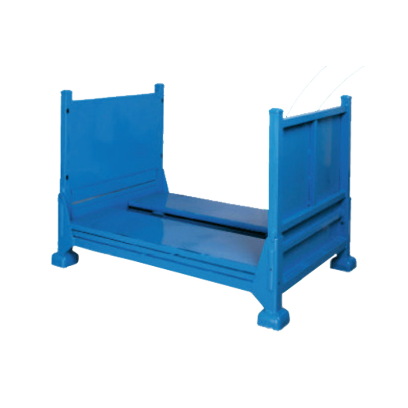 Sammenleggbar stålstilling med solide sider